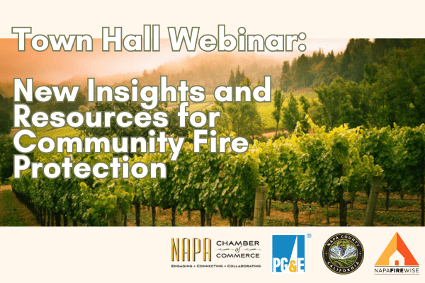 Townhall Webinar Napa Chamber Townhall Webinar Napa Chamber